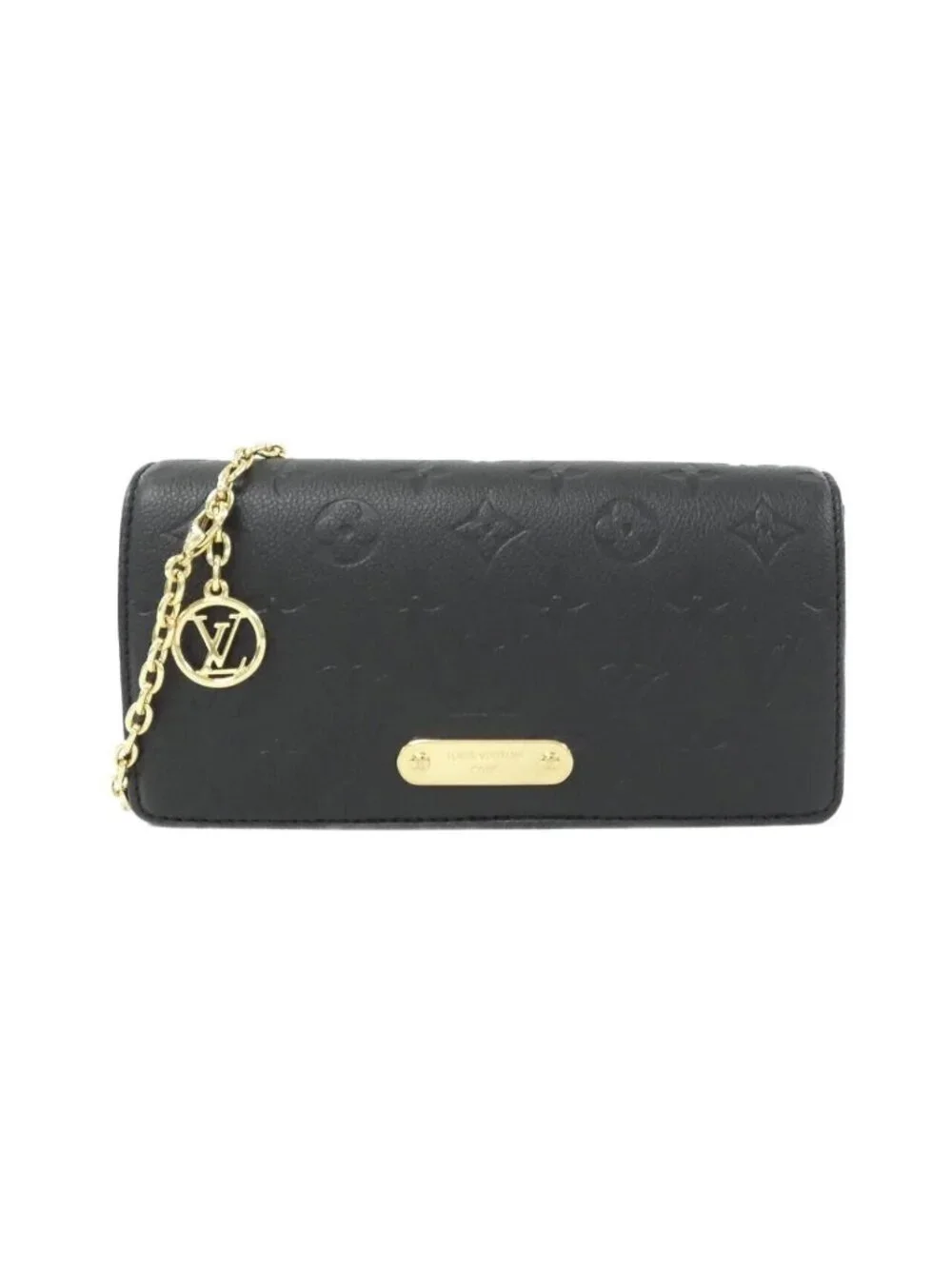 Louis Vuitton Monogram Empreinte Wallet on Chain Lily Shoulder